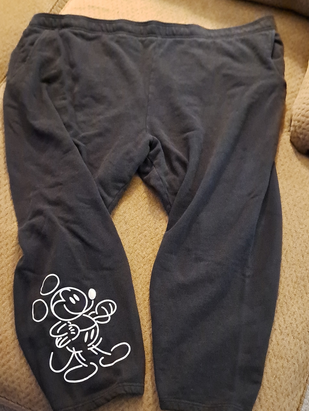 Disney Mickey Mouse 3XL Elastic Drawstring Sweat Pants